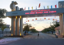 Quảng Nam thúc tiến độ đầu tư xây dựng kết cấu hạ tầng KCN Tam Thăng mở rộng