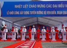 Nam Định khởi công tuyến đường bộ ven biển trị giá gần 2.700 tỷ đồng