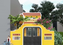 Ngôi nhà Indochine xây 700 triệu gây nhiều tranh cãi vì giống chùa chiền