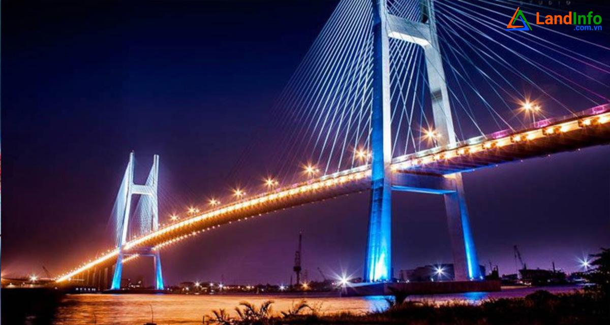 Cầu Phú Mỹ - Vui chơi quận 7 ngắm hoàng hôn lãng mạn